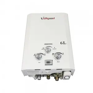 Custom Natural Gas Instant 6 Liter Wall Mount Tankless Gas Water Heater