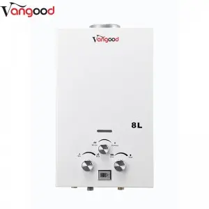 Shower Safe Gas Hot Water Heater Flueless Battery Powered Ignition