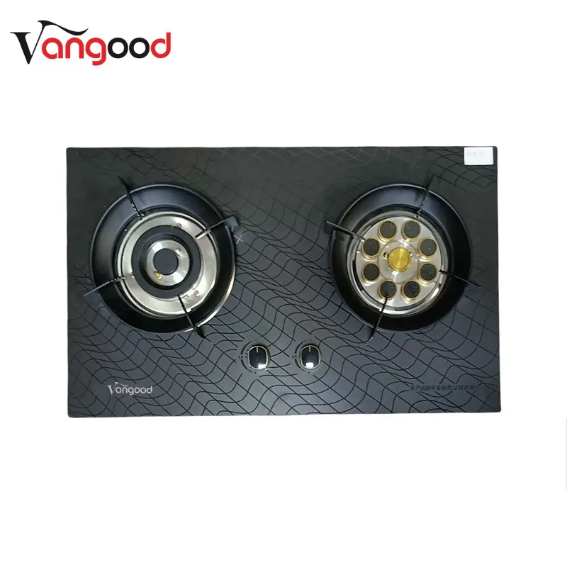 High-Performance Dual Burner Gas Stove for Commercial Use