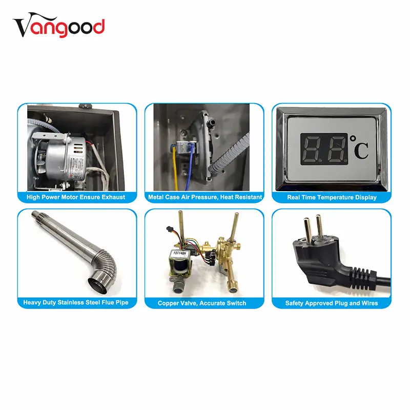 professional factory for Gas Tankless Water Heater Installation Cost -
 Domestic Natural Gas Forced Exhaust Type Gas Water Heater – Vangood