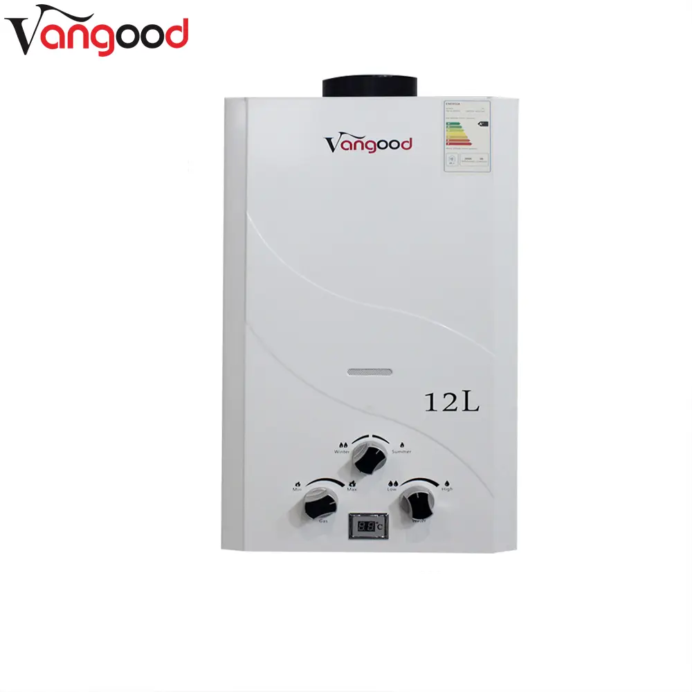 Zero Pressure Water Heater Propane Gas Tankless Instant 12L