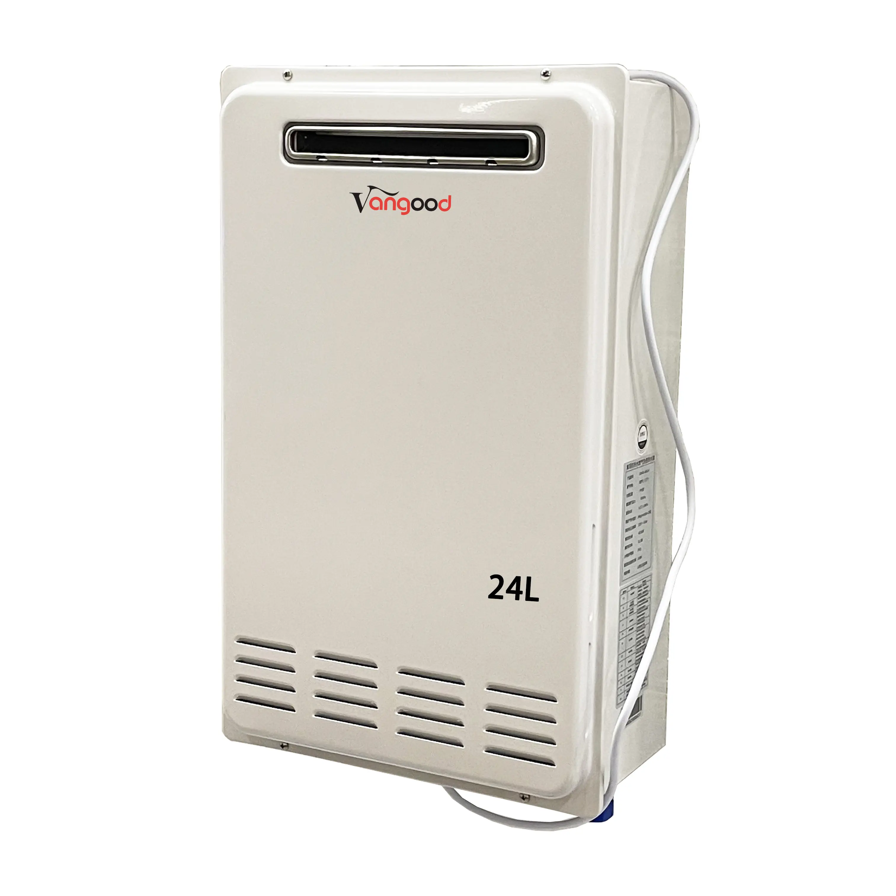 Manufacturer for Small Gas Tankless Water Heater -
 Energy Saving Liquid Instant Shower Gas Water Heater 24L – Vangood