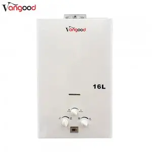 16 Liter Bathroom Gas Hot Water Heater LCD Digital Display