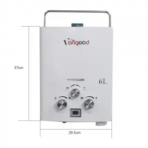Outdoor Portable Propane Water Heater Camping Quick Connect For Garden