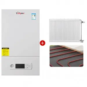 Wall Mounted Tankless Combination Boiler Water Heater
