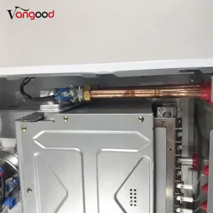 IOS Certificate China New Design Glass Panel Model Zero/Low Water Pressure Gas Water Heater
