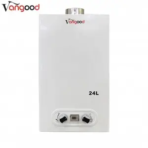 Gas Flow Activated Tankless Water Heater with Digital Display