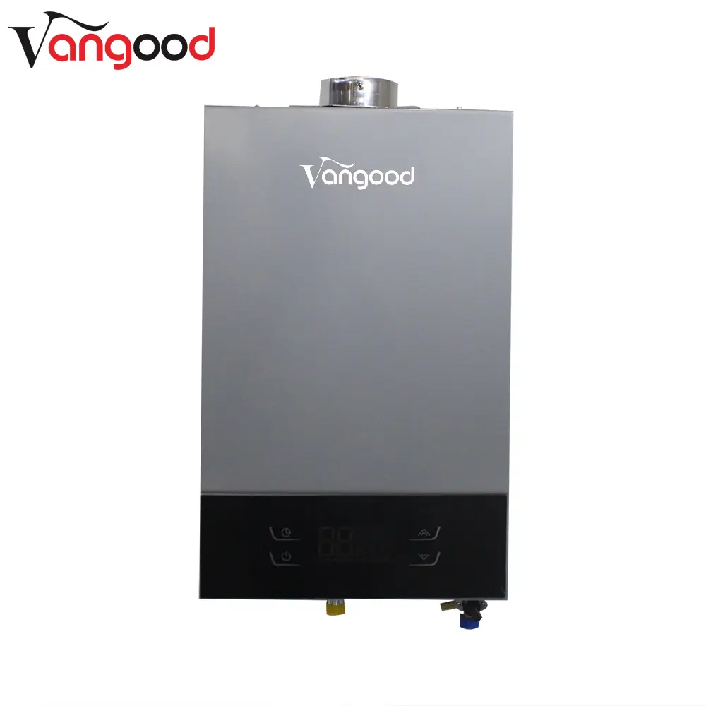 12 Liter Balanced Exhaust Gas Water Heater For 5 Badsroom House