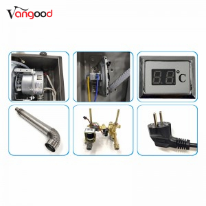 Quality Inspection for Chinese Manufacturer 6L 8L 10L with Raincap Portable Instant Gas Hot Water Heater System Tankless Gas Water Heaters