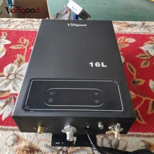 Tankless Gas Water Heater On Demand Instant Indoor Installation