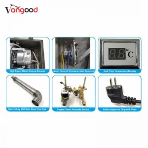 Quality Inspection for Chinese Manufacturer 6L 8L 10L with Raincap Portable Instant Gas Hot Water Heater System Tankless Gas Water Heaters