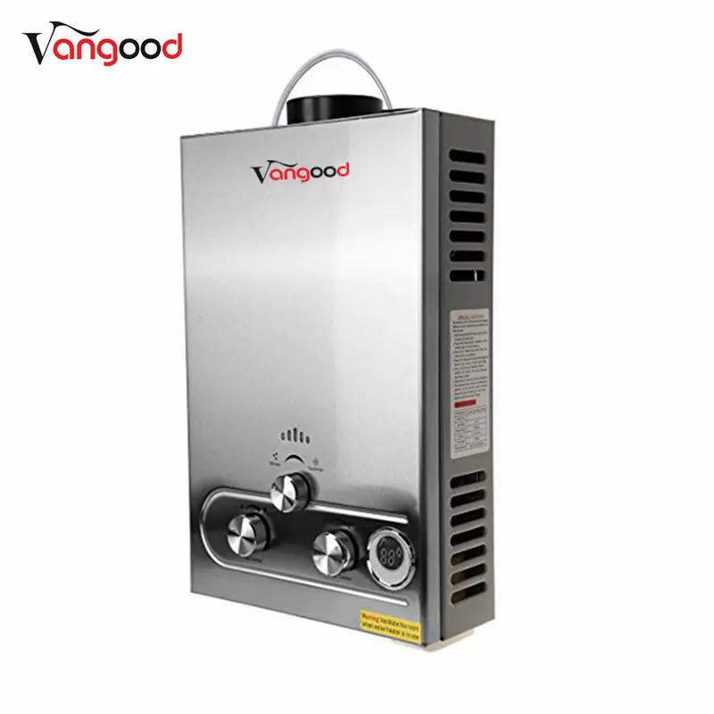 RV Trailer Gas Water Heater Outdoor Camping Instant Bathing