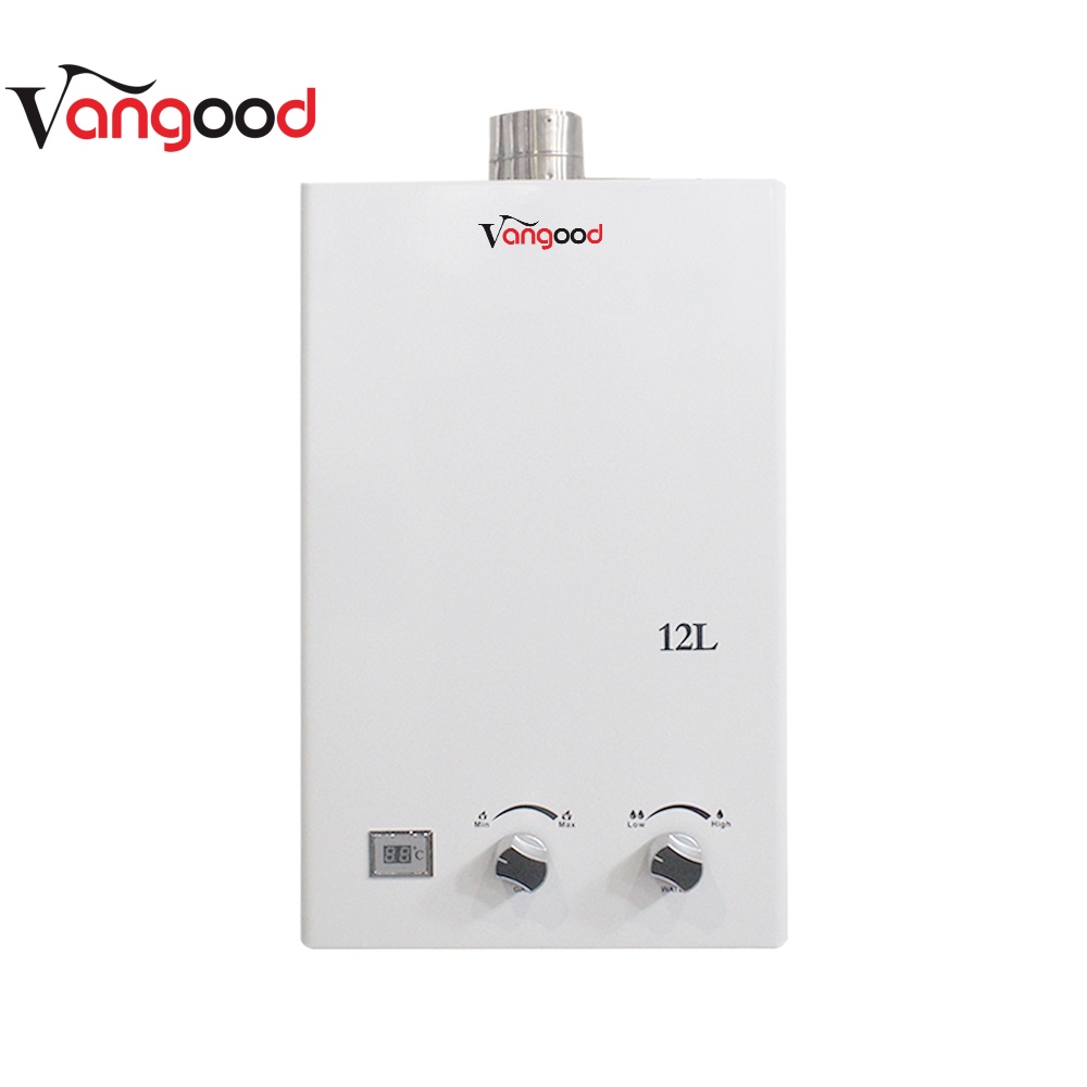 12L Whole House Tankless Gas Water Heater Wall Mounted