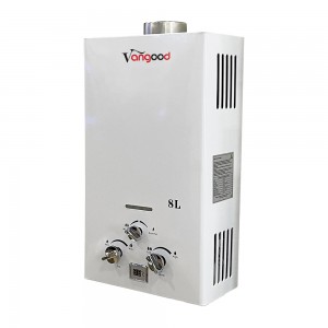 Indoor 8L Gas Water Heater Portable Bathroom Shower