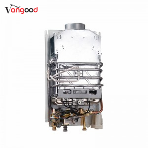 Hot Selling for Natural Flue Type White Colour Coatting panel with LCD Display Gas Water Heater