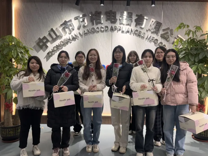 Celebrating International Women's Day, Vangood Surprises Female Employees with Flowers and Gifts, Honoring the Power of Women