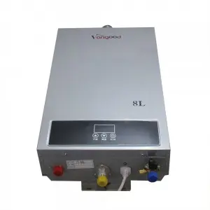Instant Tankless Gas Water Heater Natural Adjust Temperature Wall Mounted