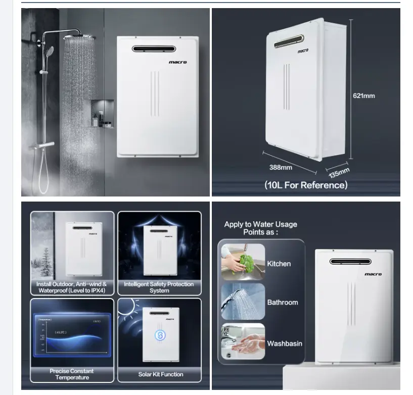 gas water heater