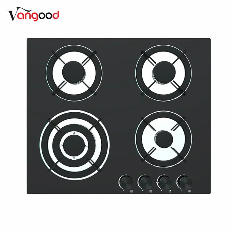 Built In Png 24 Inch Black Natural Propane 4 Burner Gas Stove