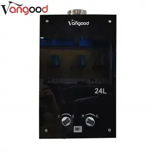 China Afg08 6L Special Modern Elegent 3D Tempered Glass LPG / Ng Water Heaters