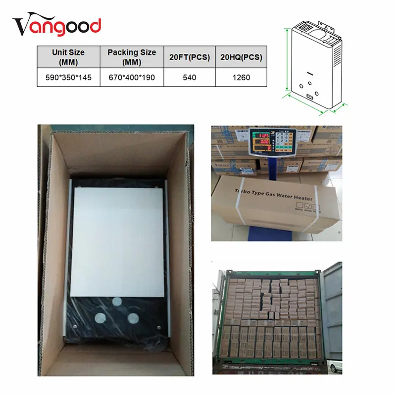 professional factory for Gas Tankless Water Heater Installation Cost -
 Domestic Natural Gas Forced Exhaust Type Gas Water Heater – Vangood