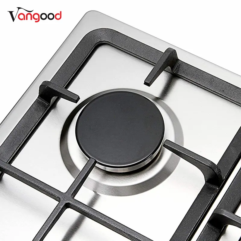 Wholesale Dealers of Pizza Oven Gas Burner -
 Stainless Steel Countertop Table Cooker Lpg Stove 5 Burner Gas Hob – Vangood