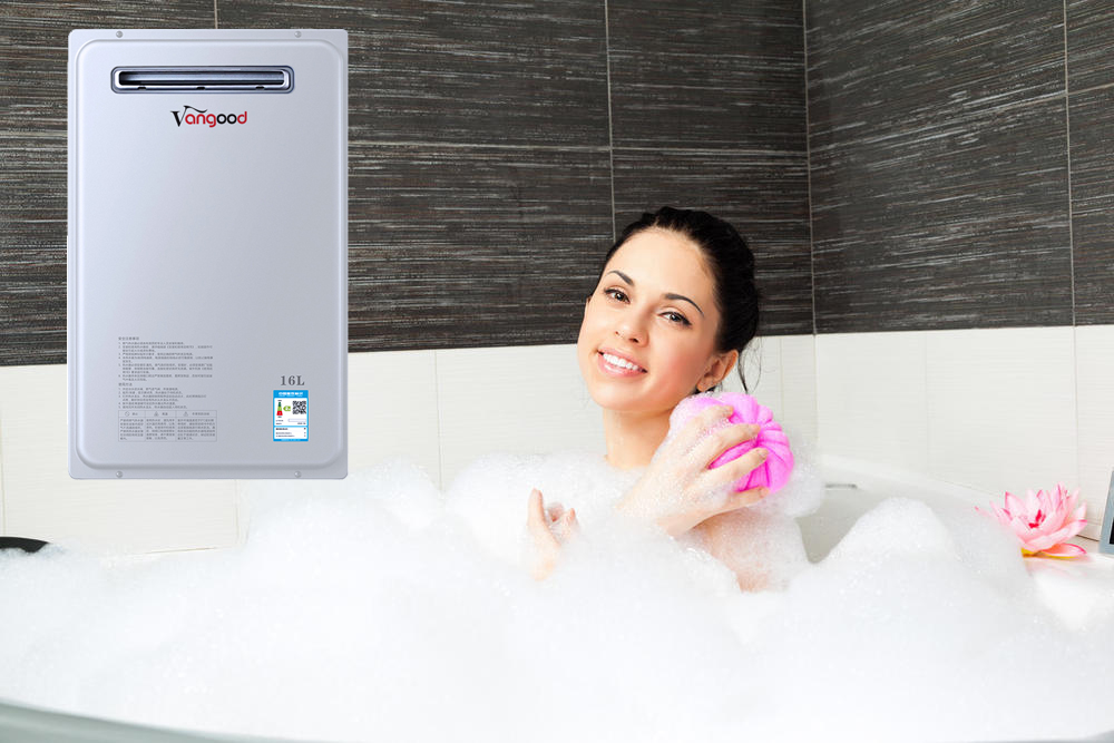 bathroom gas water heater
