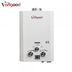Custom Natural Gas Instant 6 Liter Wall Mount Tankless Gas Water Heater