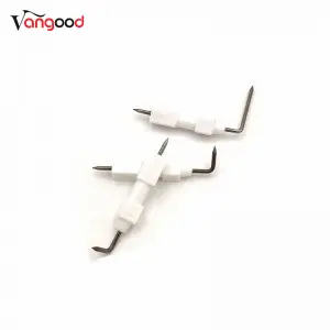 Manufacturer of Appliance Electrode Metal Porcelain Electrodes Gas Furnace Ceramic 6L Needle Ignition Pin