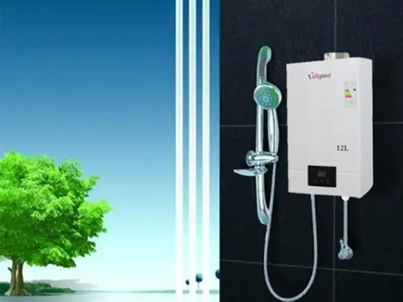 High Energy Utilization in Gas Water Heaters