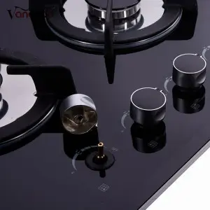 Built In Png 24 Inch Black Natural Propane 4 Burner Gas Stove