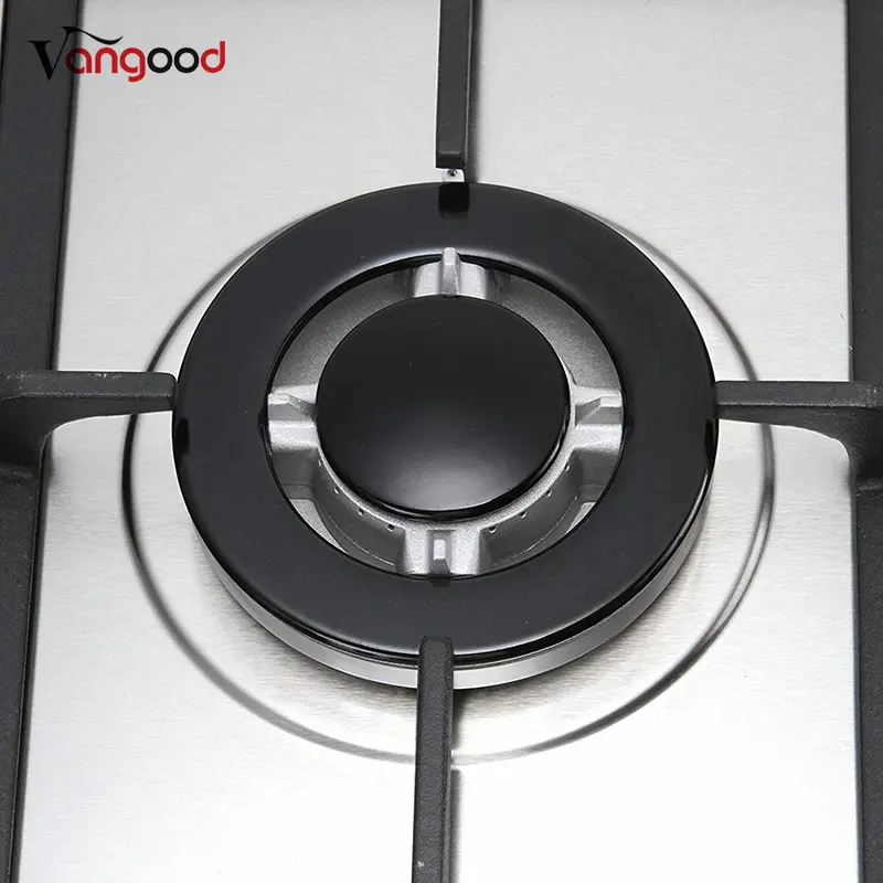Wholesale Dealers of Pizza Oven Gas Burner -
 Stainless Steel Countertop Table Cooker Lpg Stove 5 Burner Gas Hob – Vangood