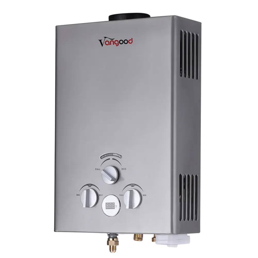 Best quality Water Heater Replacement Cost -
 Open Flue Type 6L Water Gas Heater White Panel With Shower Head – Vangood