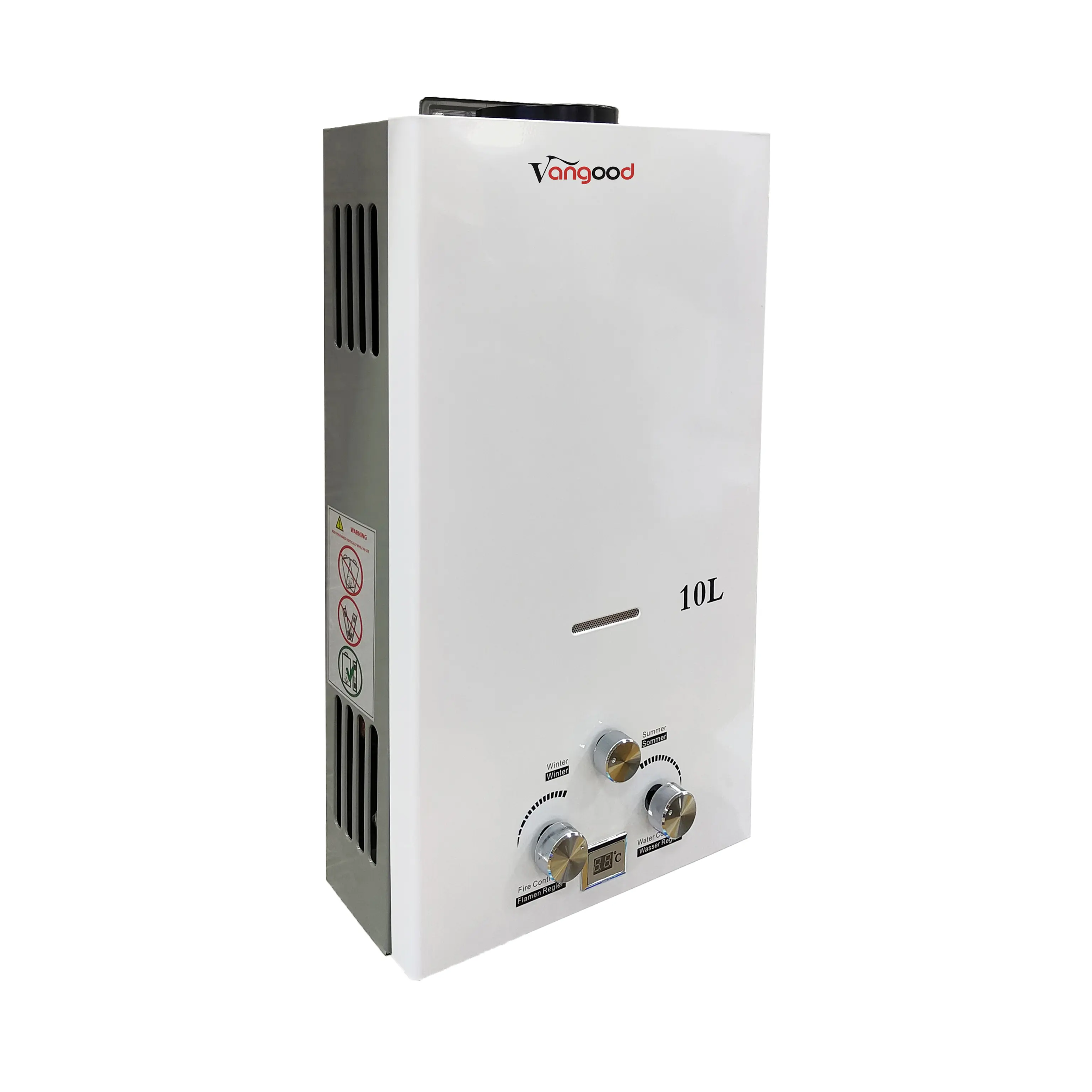High definition China Gas Burner Parts -
 Wall Mounted Gas Shower Water Heater Energy Saving Overheating Protection – Vangood