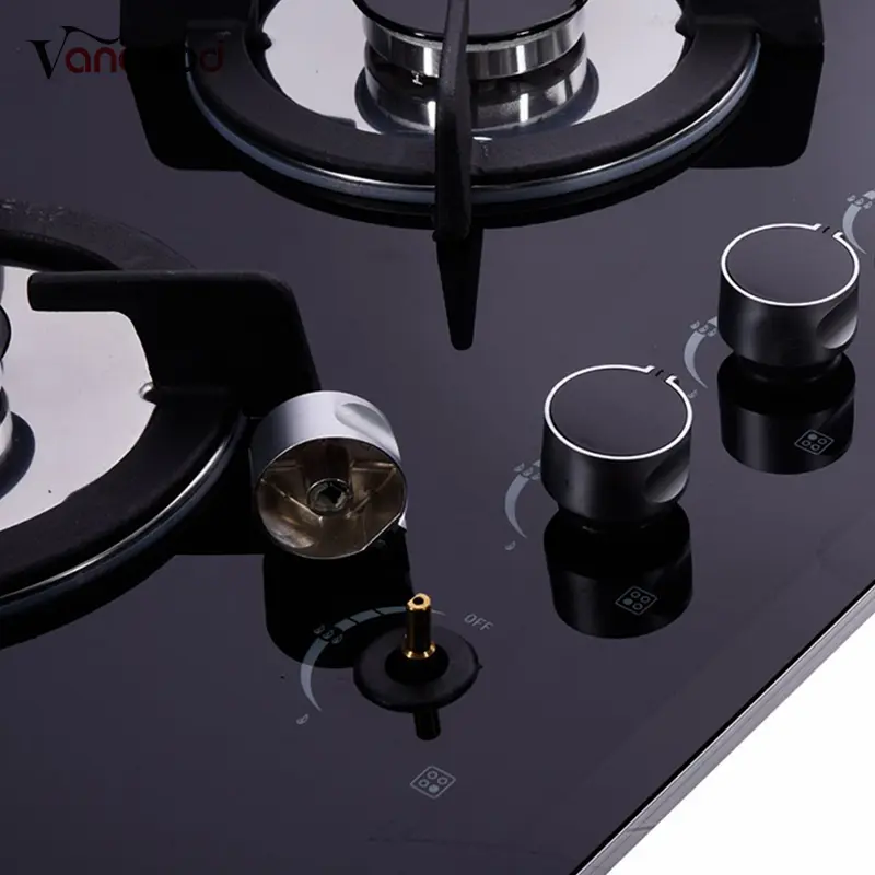 Hot sale Factory 4 Burner Gas Cooker -
 Built In Png 24 Inch Black Natural Propane 4 Burner Gas Stove – Vangood
