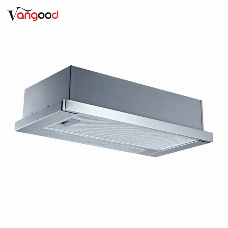 European Style Carbon Filter Slim Extractor Telescopic Cooker Hood Featured Image