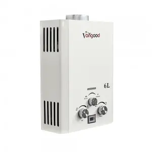Custom Natural Gas Instant 6 Liter Wall Mount Tankless Gas Water Heater