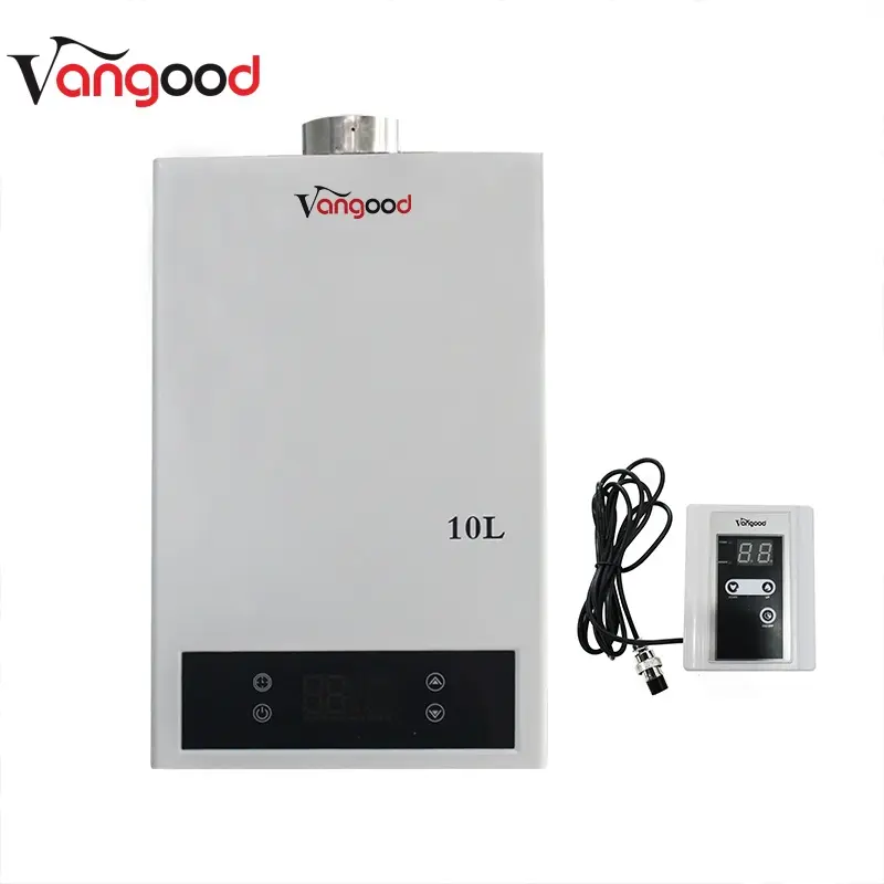 10L Digital Balancing Gas Water Heater with Wired Remote