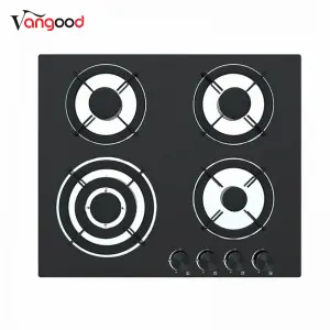 Built In Png 24 Inch Black Natural Propane 4 Burner Gas Stove
