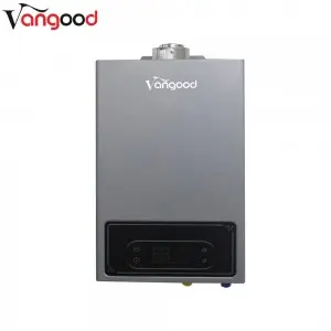 Balanced Exhaust Gas Water Heater With Double Pipe