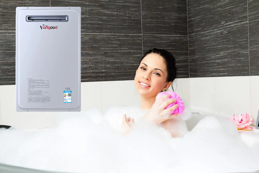 bathroom gas water heater
