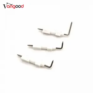 Manufacturer of Appliance Electrode Metal Porcelain Electrodes Gas Furnace Ceramic 6L Needle Ignition Pin
