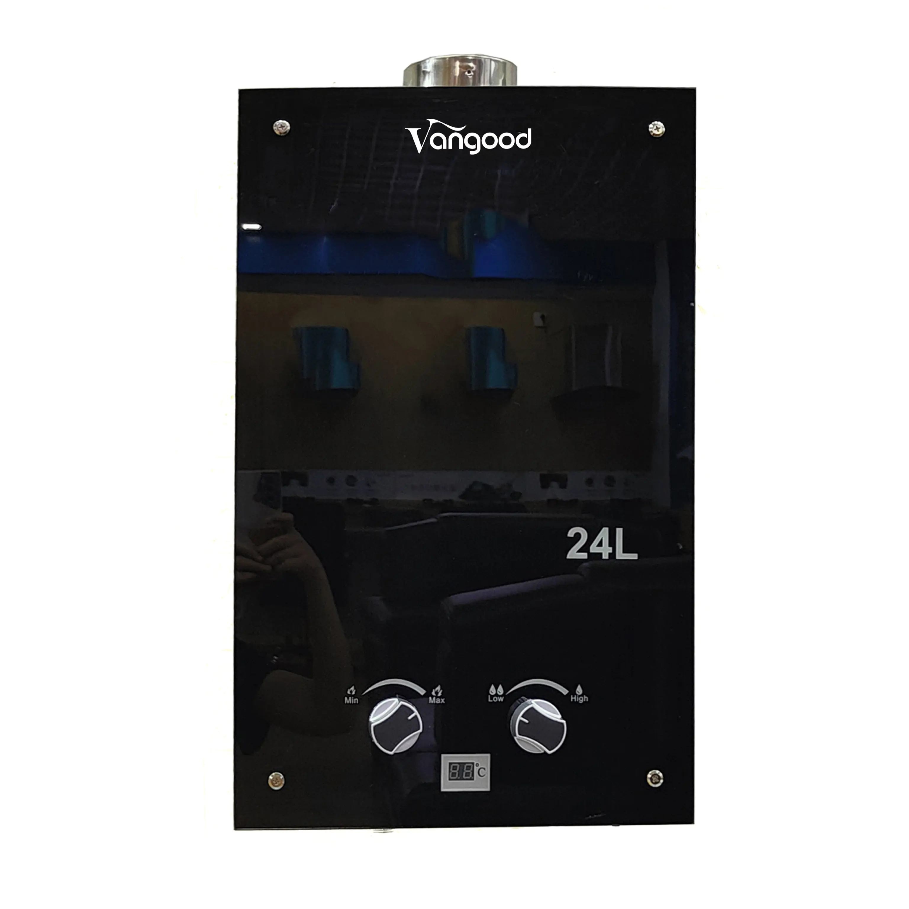 Reasonable price Hot Water Heater Cost -
 Tempered Glass Gas Water Heater Led Digital Display Thermostat For Pool – Vangood