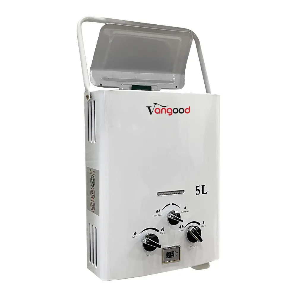 Fixed Competitive Price Instant Water Heater For Kitchen -
 Small Size 5L Gas Water Heater Light Weight Saves Space For Camping Use – Vangood