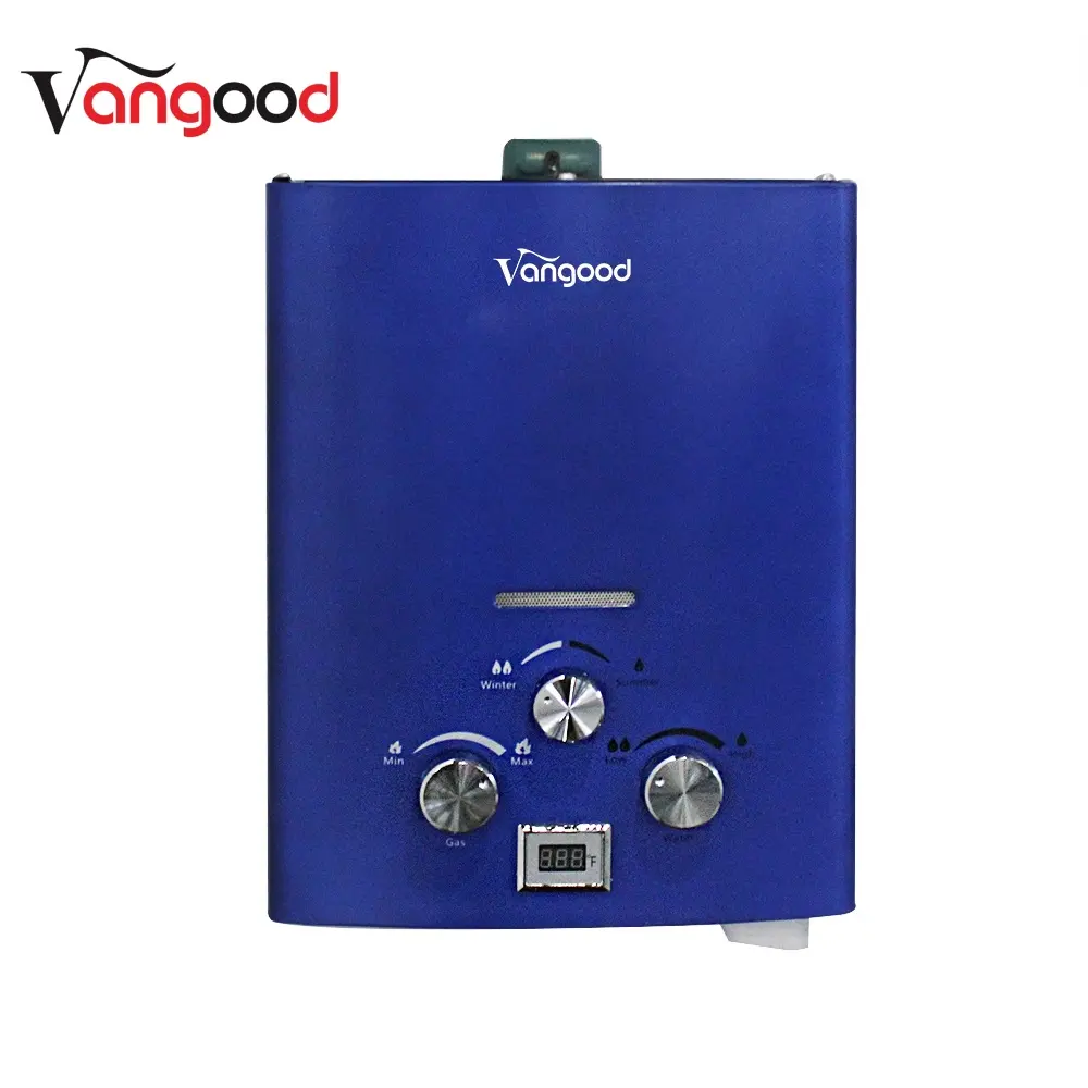 6L Portable LPG Gas Water Heater On Demand Low Pressure Camping