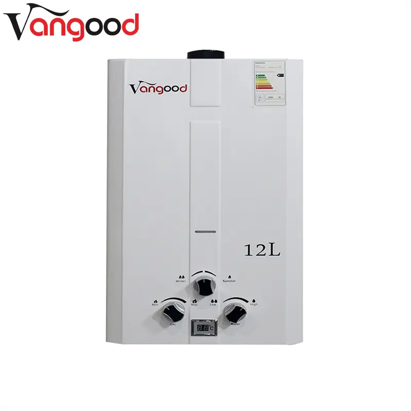 Flue Type Instant Gas Water Heater 12L For Whole House Featured Image