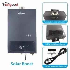 Tankless Gas Water Heater On Demand Instant Indoor Installation