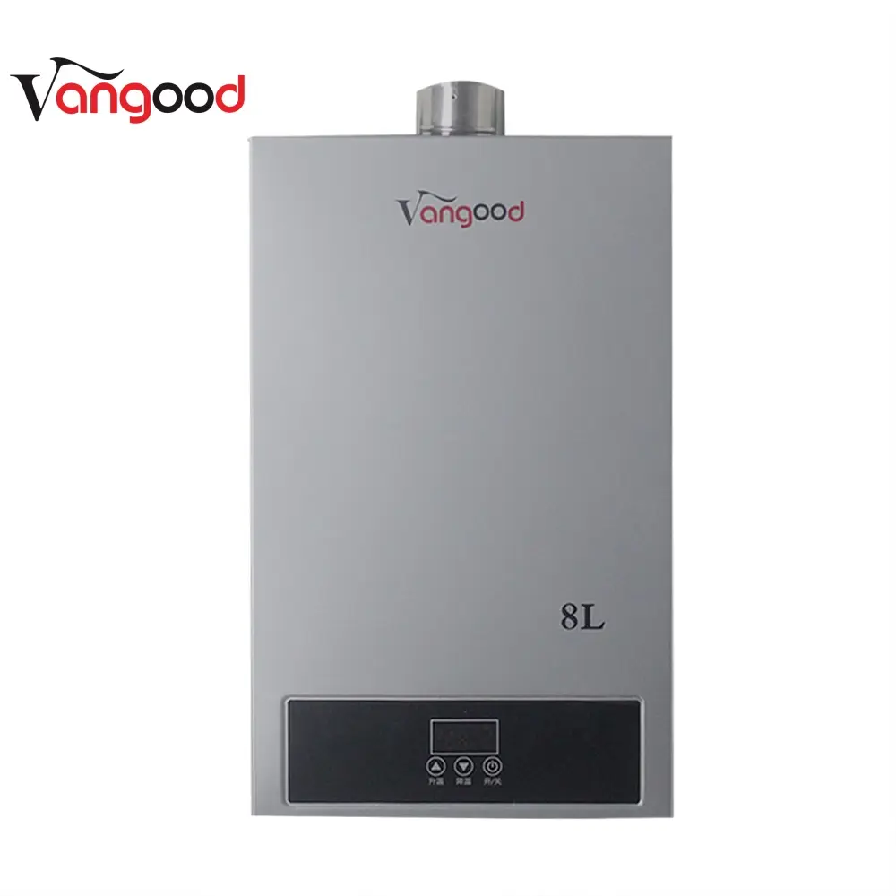 Instant Tankless Gas Water Heater Natural Adjust Temperature Wall Mounted