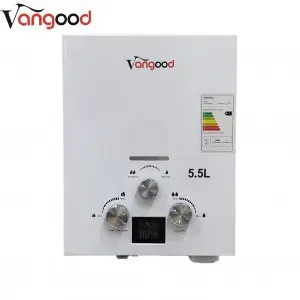 Instant Outdoor Gas Geyser Camping Portable Wall Mounted Mini 5.5L