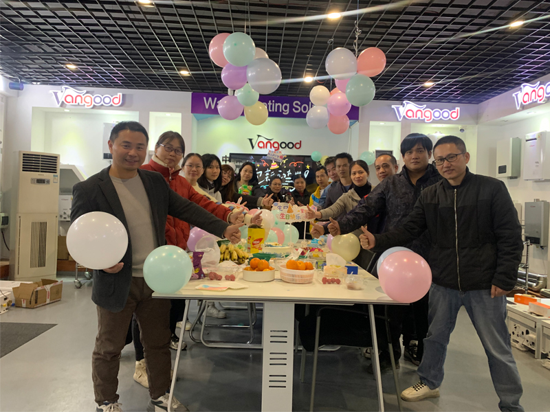 Employee Birthday Party, Sharing Happy Time
